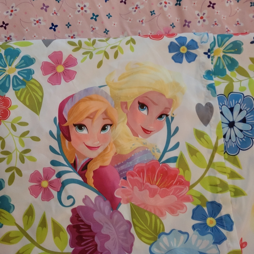 Disney Frozen Floral Twin Bedding Set - Picture 8 of 10
